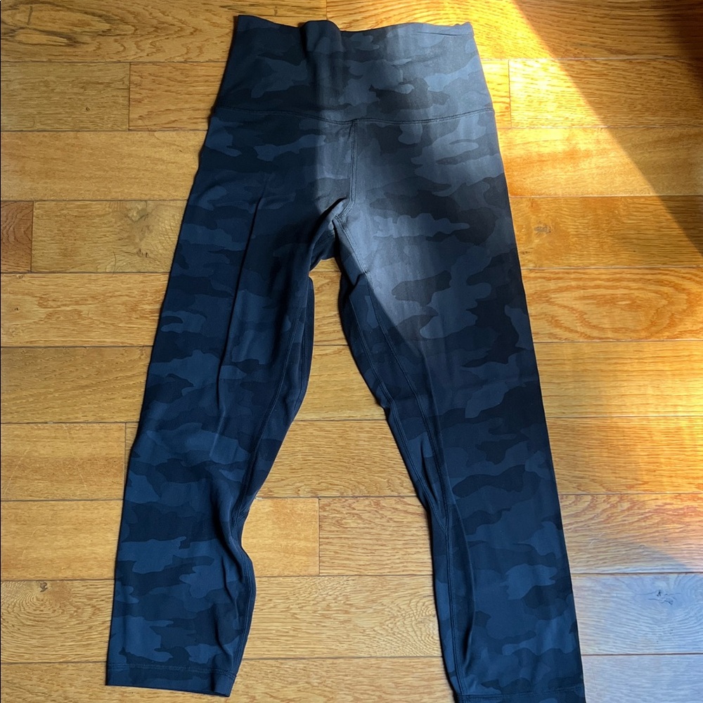 lululemon athletica Black Camo Leggings